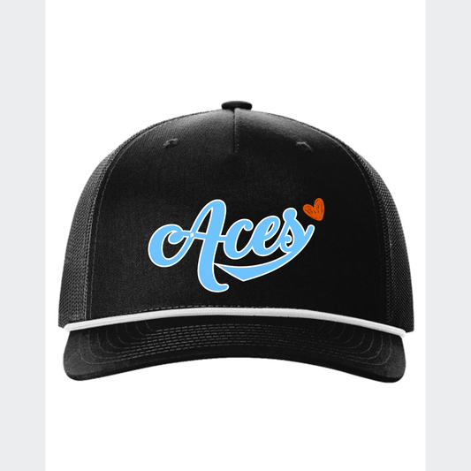 STANDARD ACES WITH HEART - SNAPBACK ROPE TRUCKER CAP