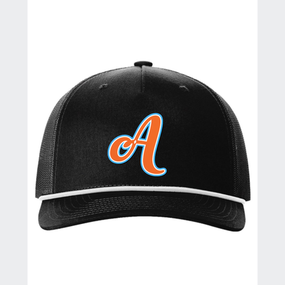 ACES "A" - SNAPBACK ROPE TRUCKER CAP