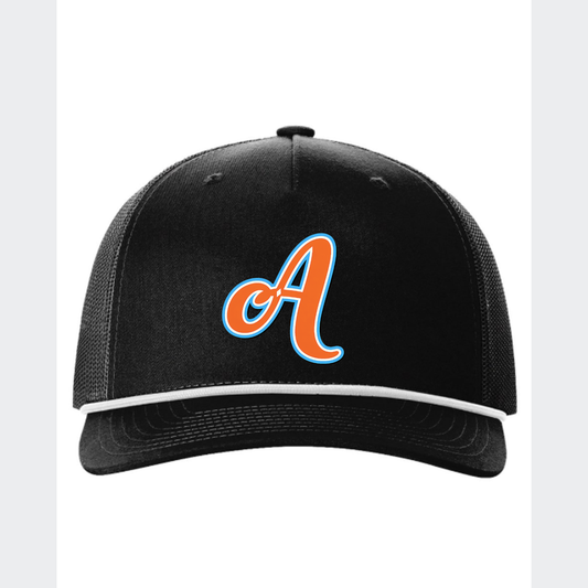 ACES "A" - SNAPBACK ROPE TRUCKER CAP
