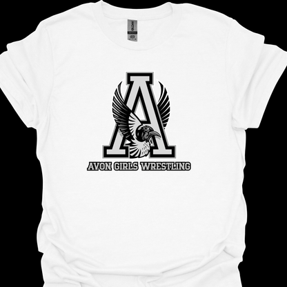 AVON GIRLS WRESTLING-BIRD GREYSCALE