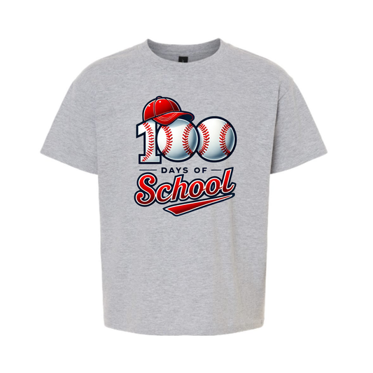 YOUTH: 100 Days of School - Baseball