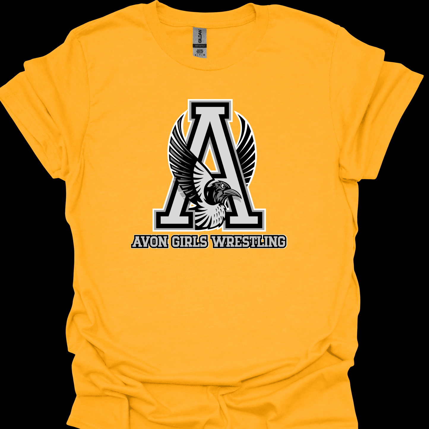 AVON GIRLS WRESTLING-BIRD GREYSCALE