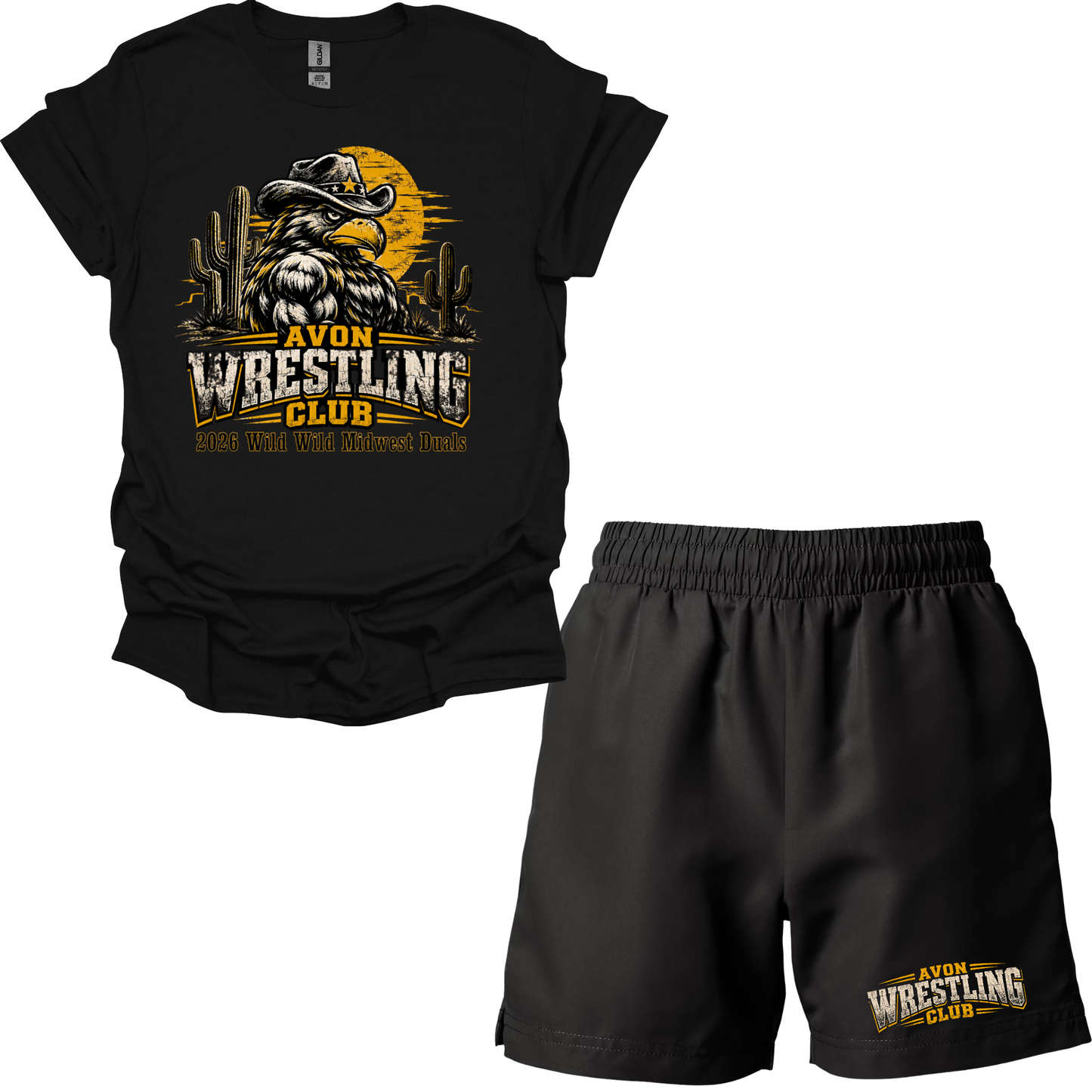 WILD WILD MIDWEST DUALS -  TSHIRT + SHORTS BUNDLE