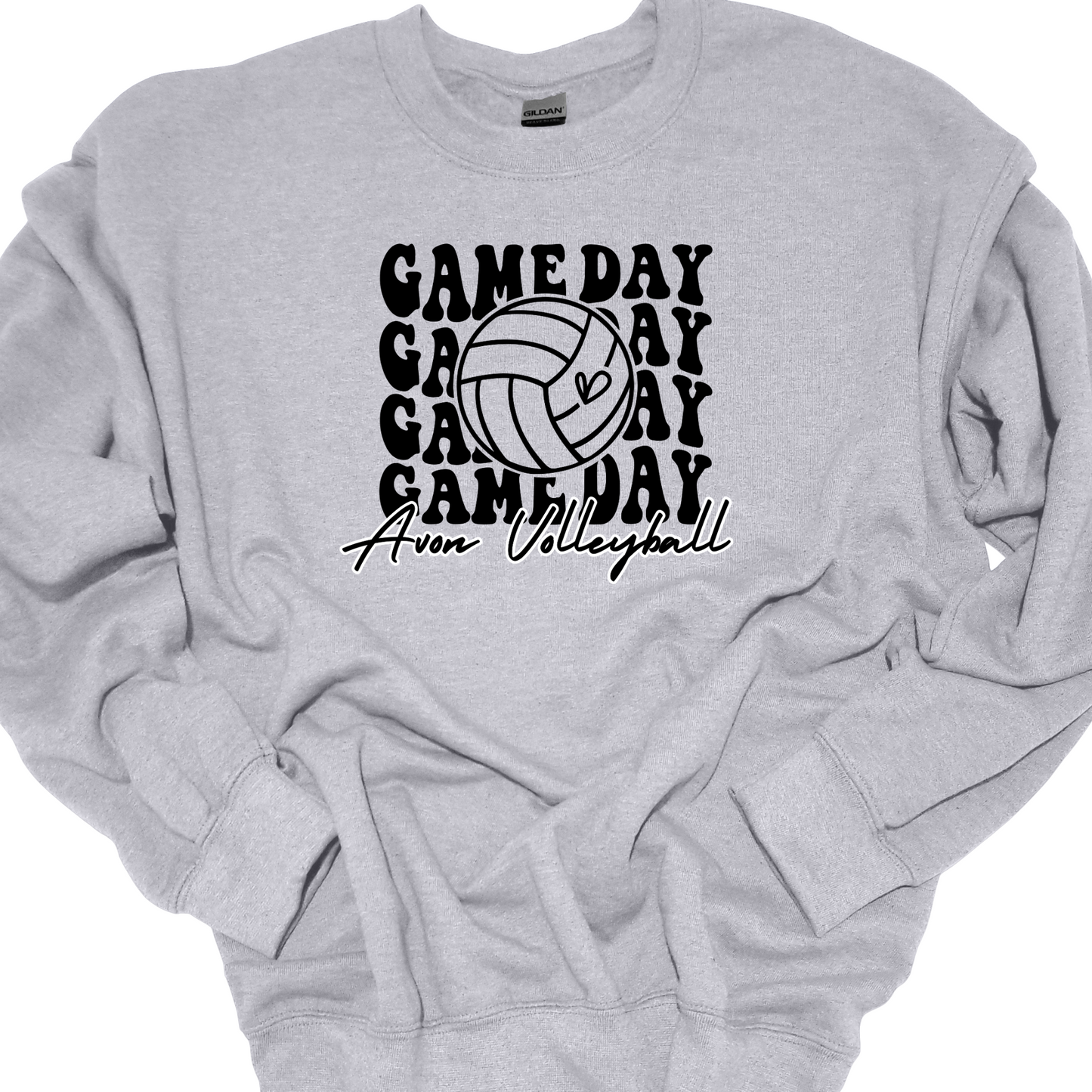 AVON VOLLEYBALL GAMEDAY CREWNECK