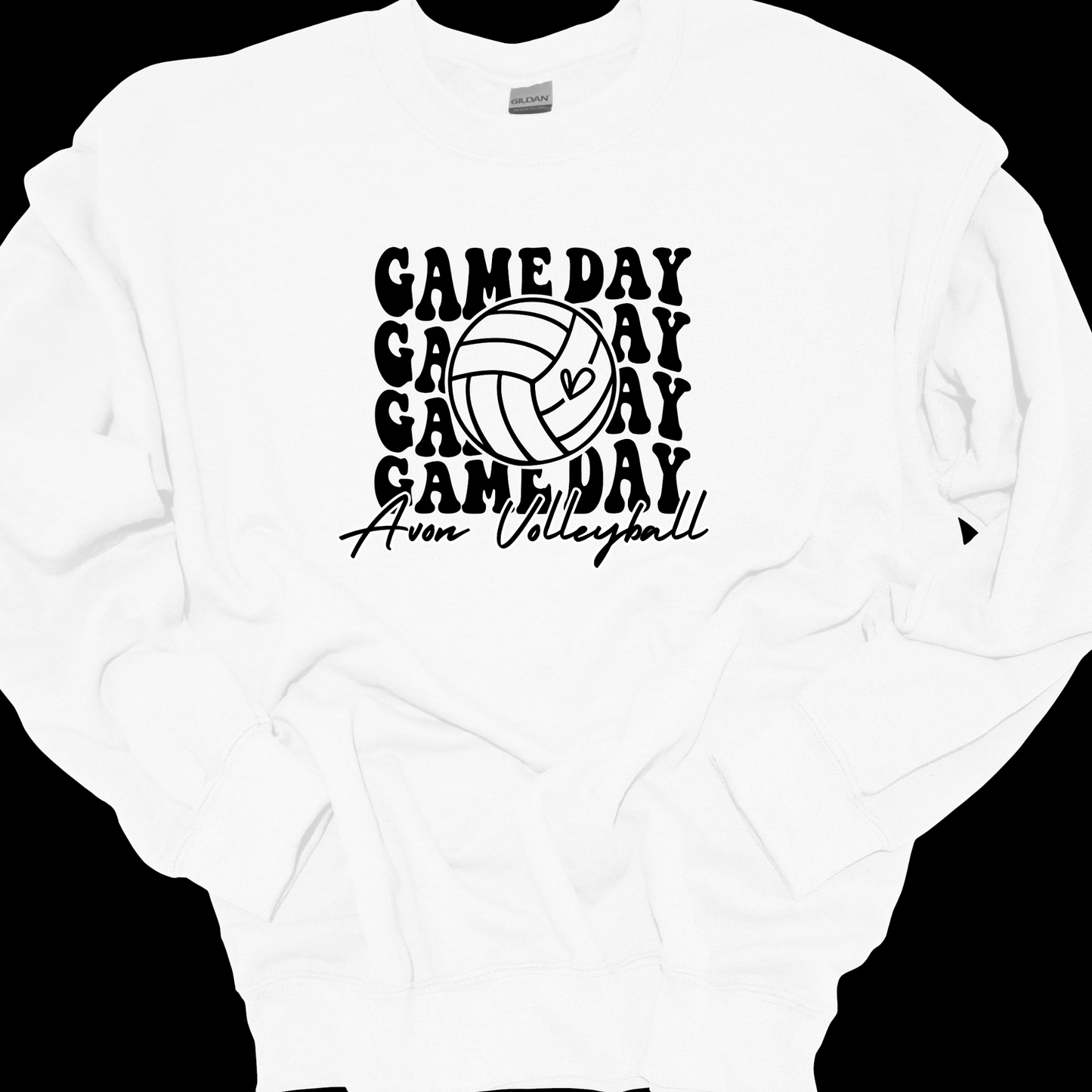 AVON VOLLEYBALL GAMEDAY CREWNECK