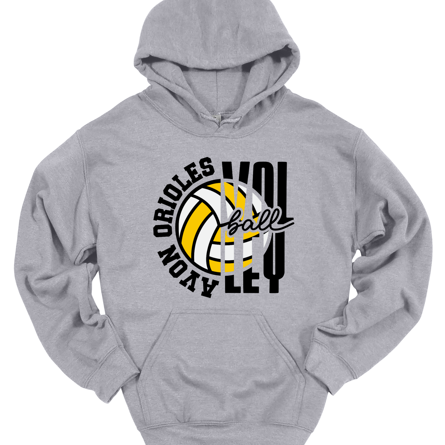 AVON ORIOLES VOLLEYBALL 2 HOODIE