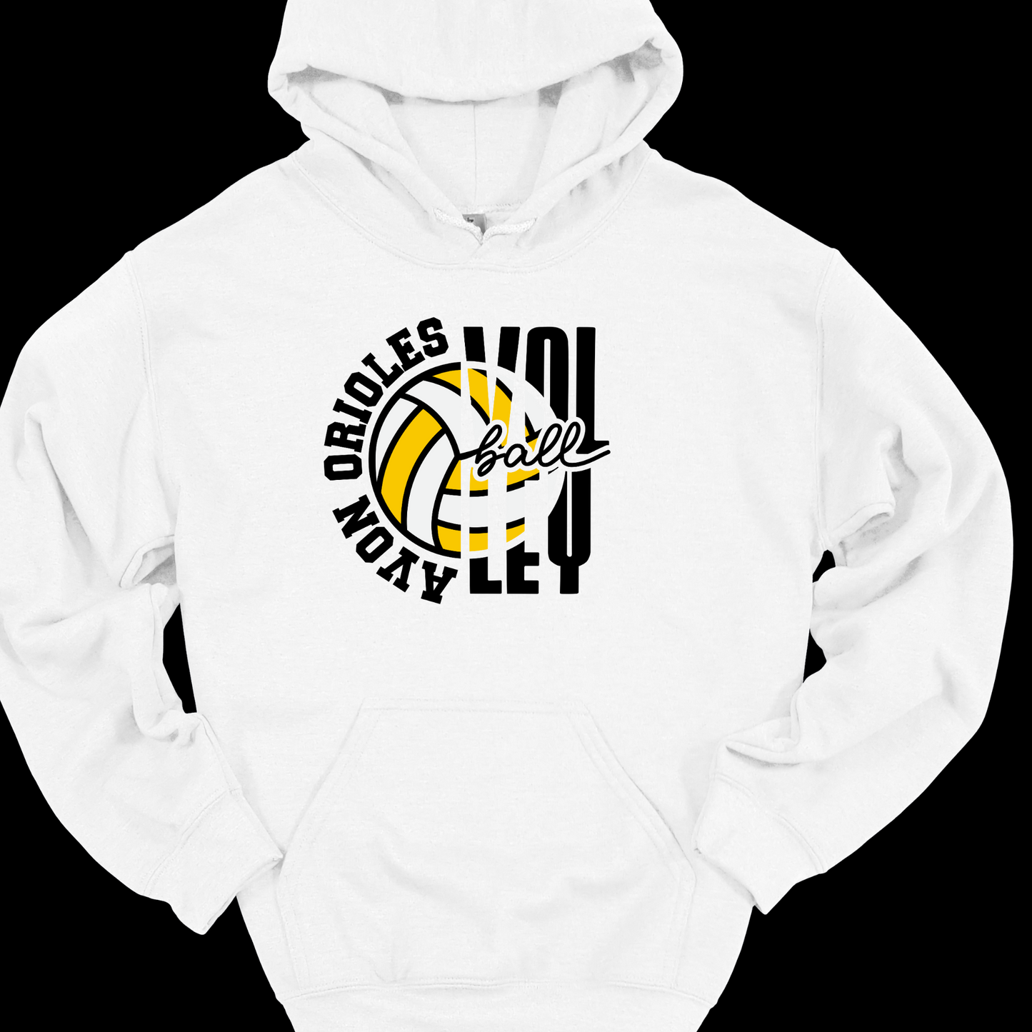 AVON ORIOLES VOLLEYBALL 2 HOODIE