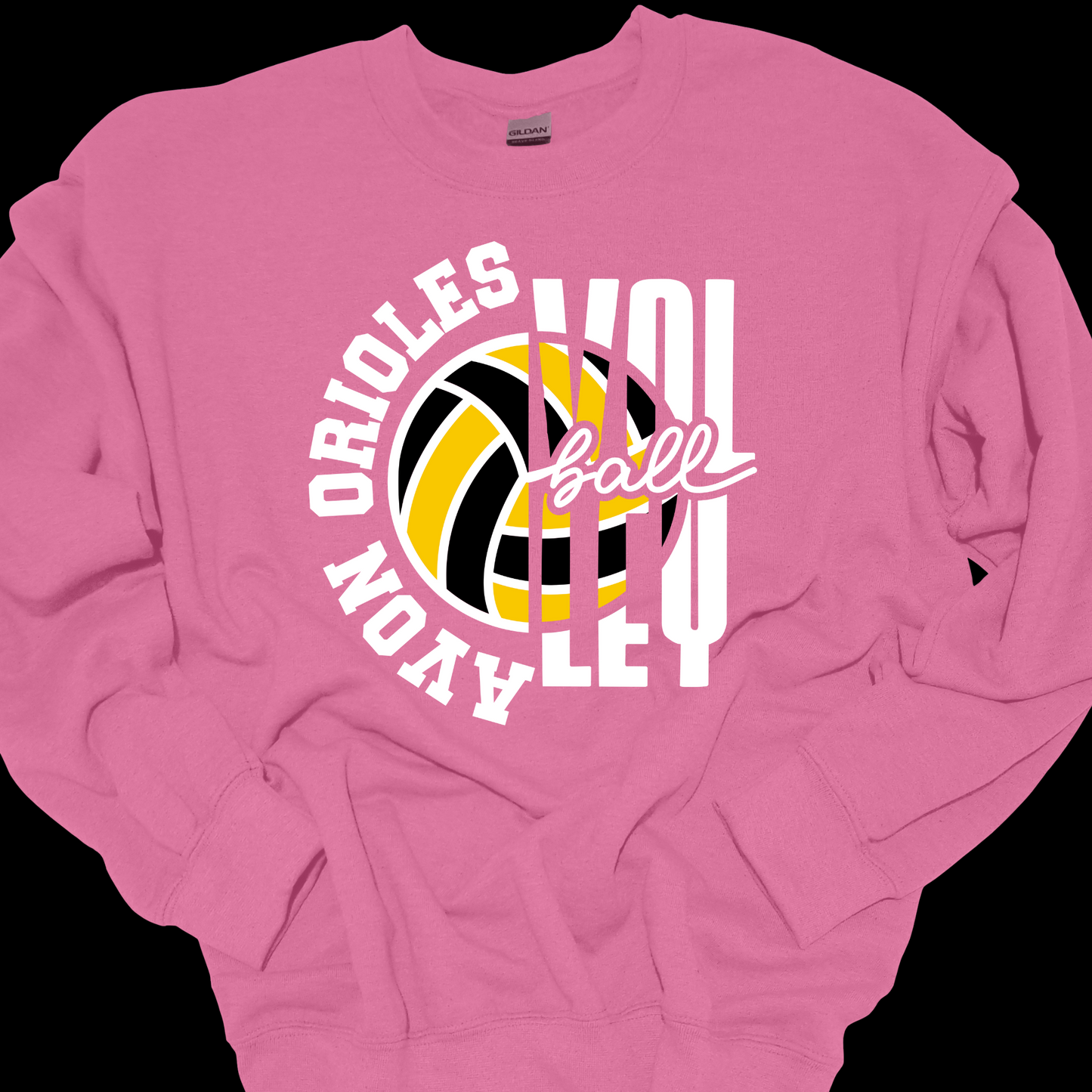 AVON ORIOLES VOLLEYBALL 2 CREWNECK