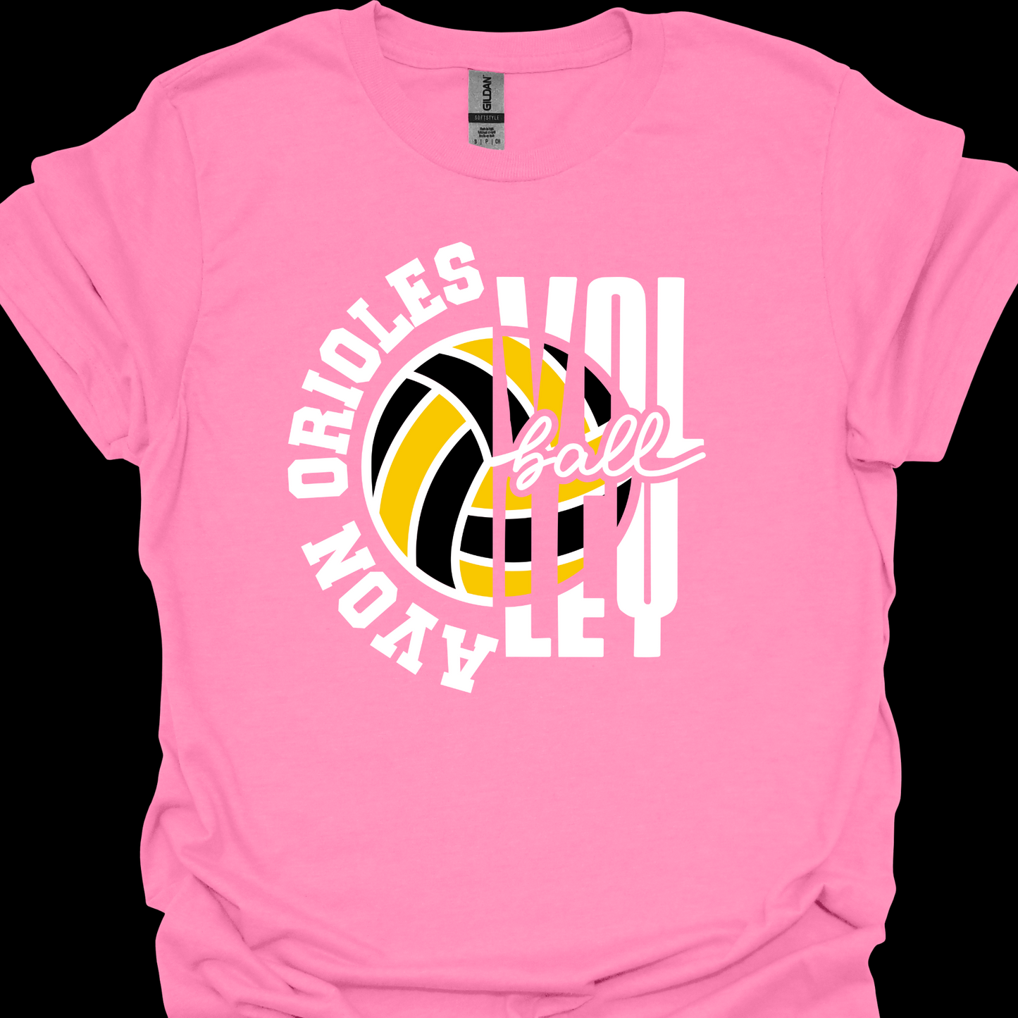 AVON ORIOLES VOLLEYBALL 2 TSHIRT