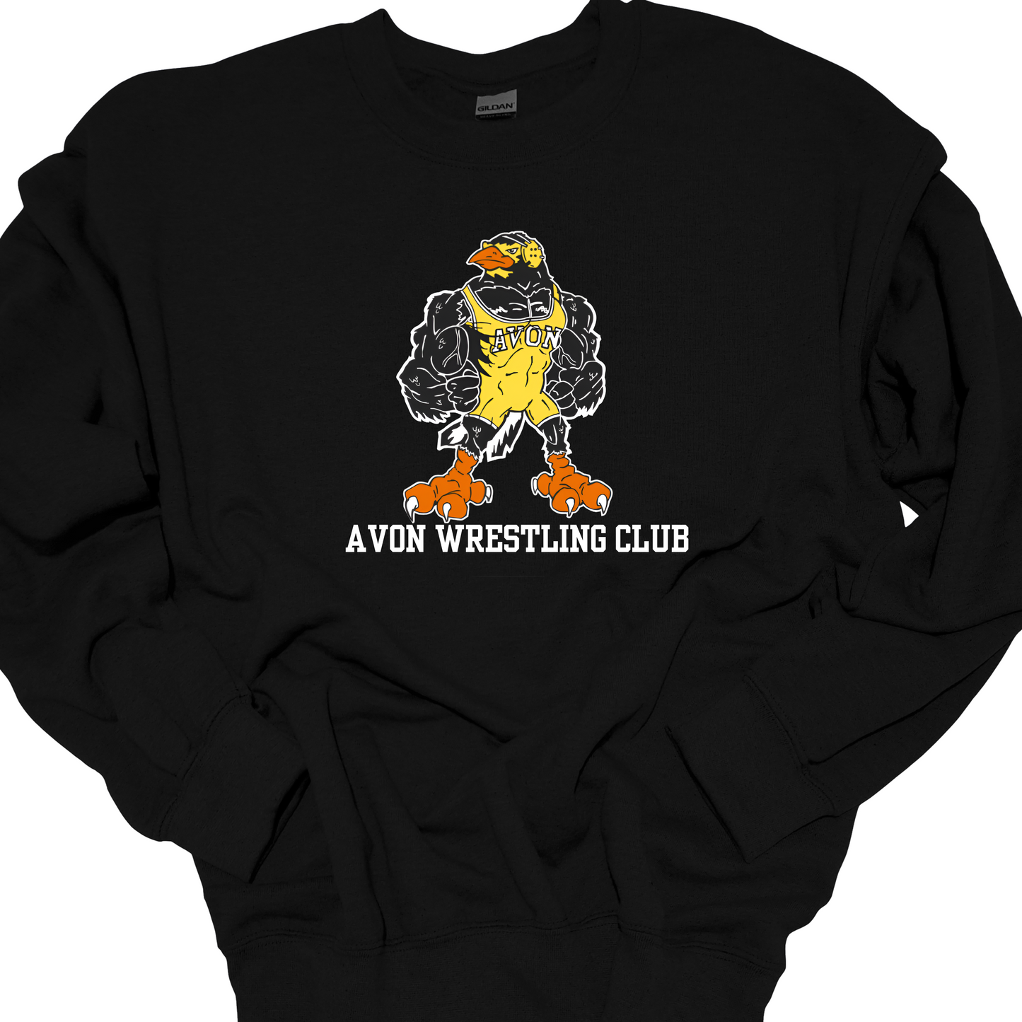 AWC VINTAGE WRESTLING ORIOLE CREWNECK