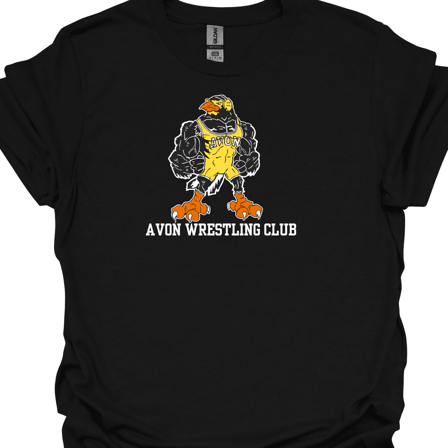 AWC VINTAGE WRESTLING ORIOLE TSHIRT