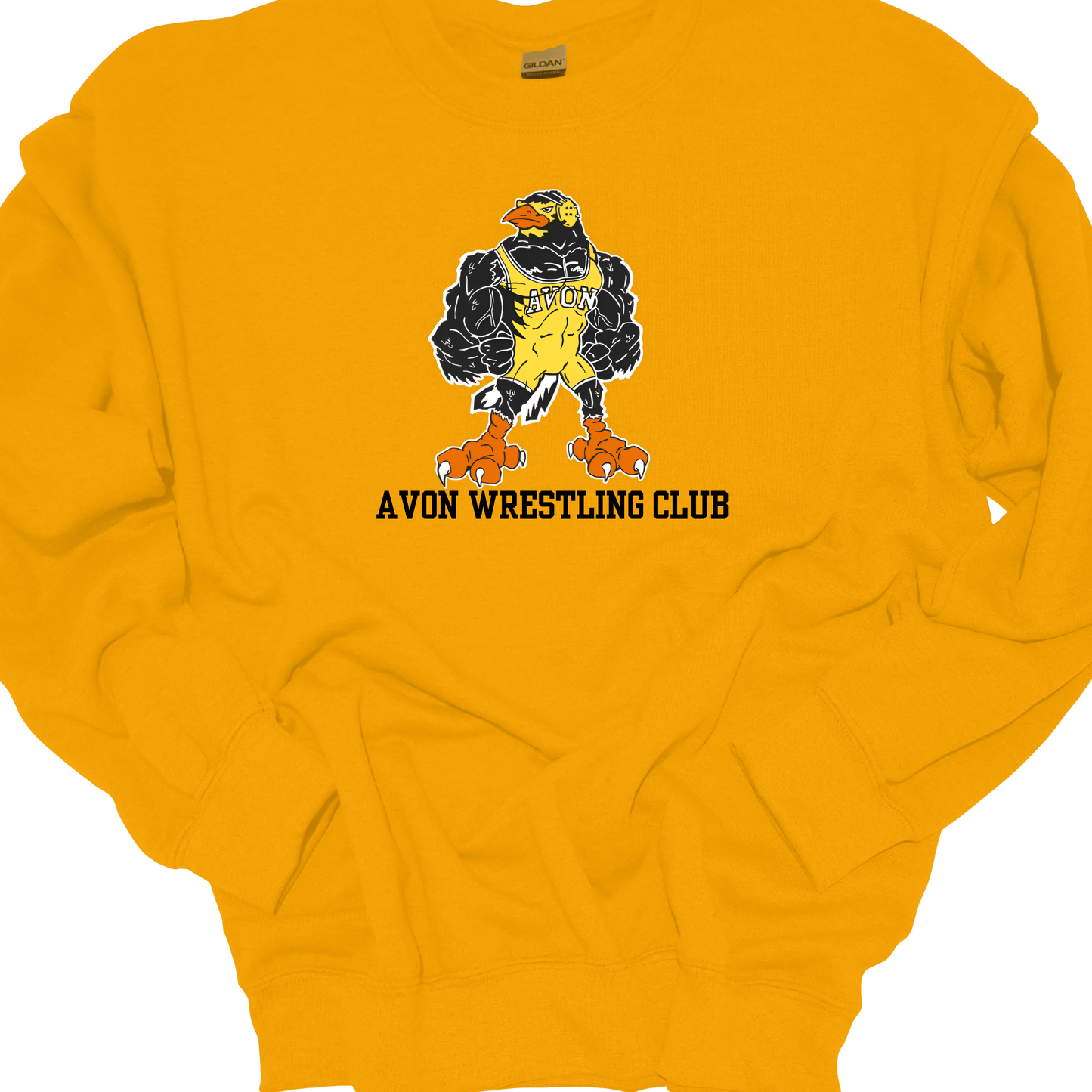 AWC VINTAGE WRESTLING ORIOLE CREWNECK