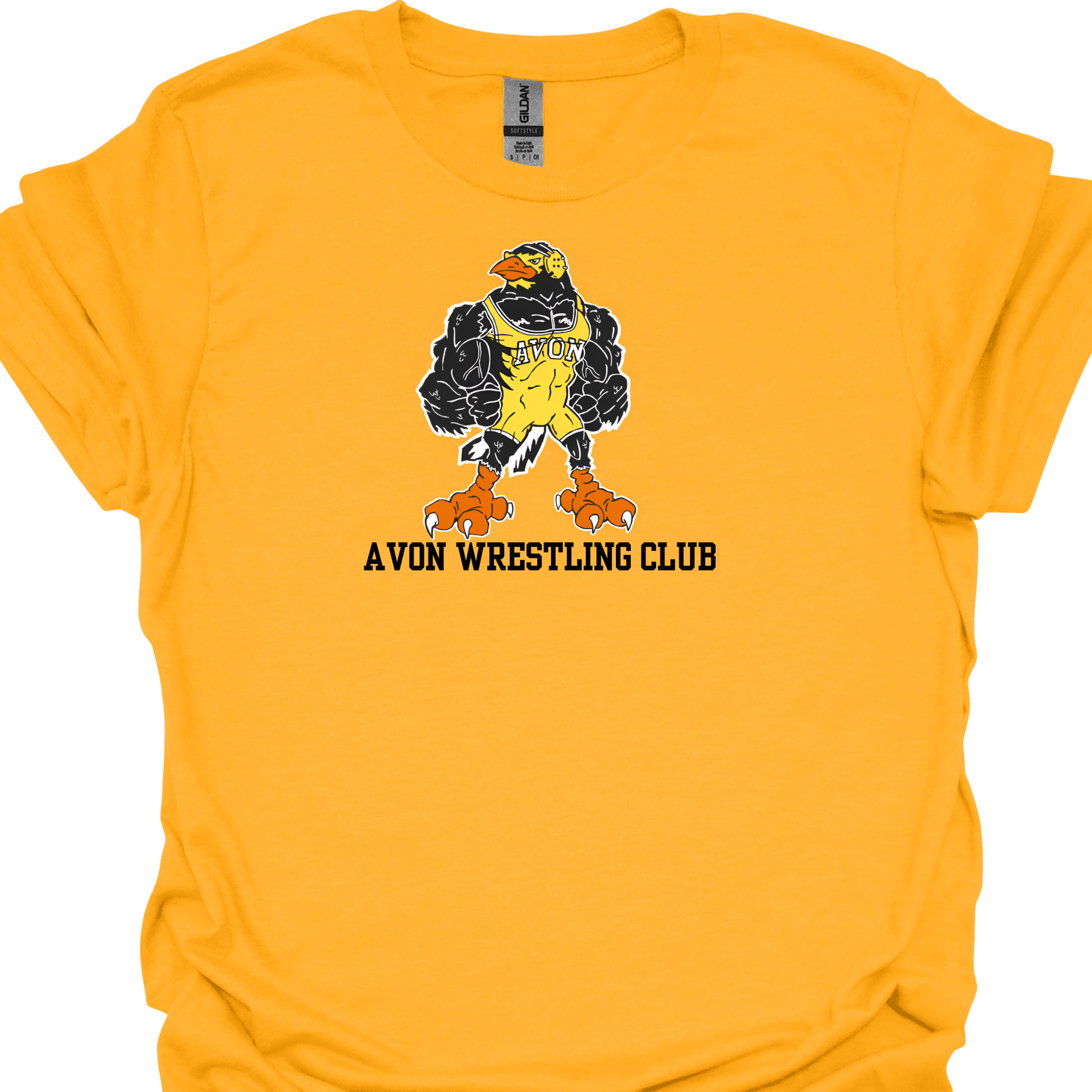 AWC VINTAGE WRESTLING ORIOLE TSHIRT