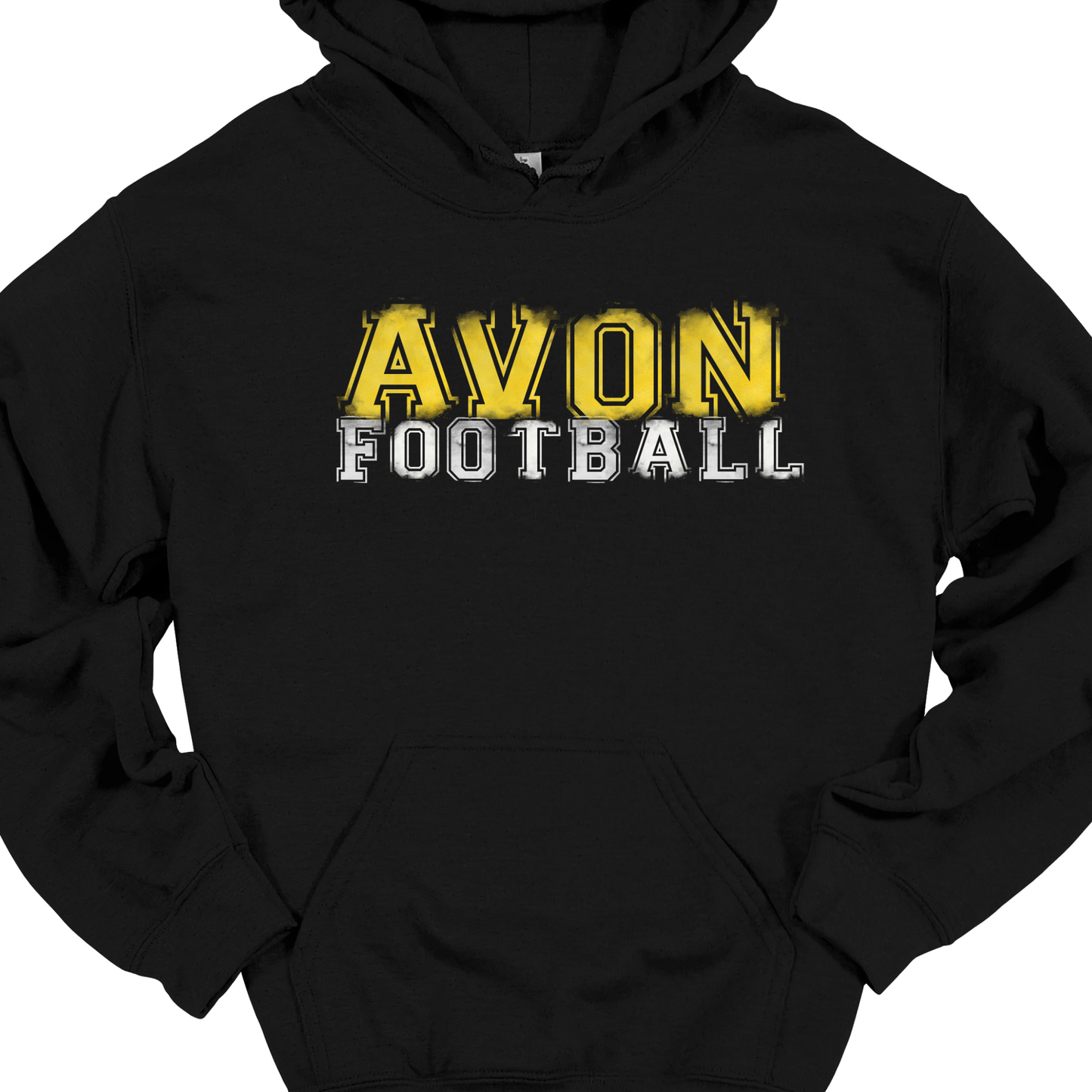 AVON FOOTBALL VARSITY FADED HOODIE