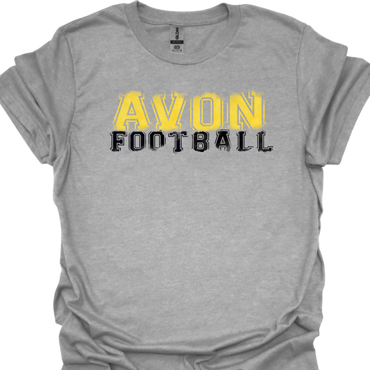 AVON FOOTBALL VARSITY FADED TSHIRT