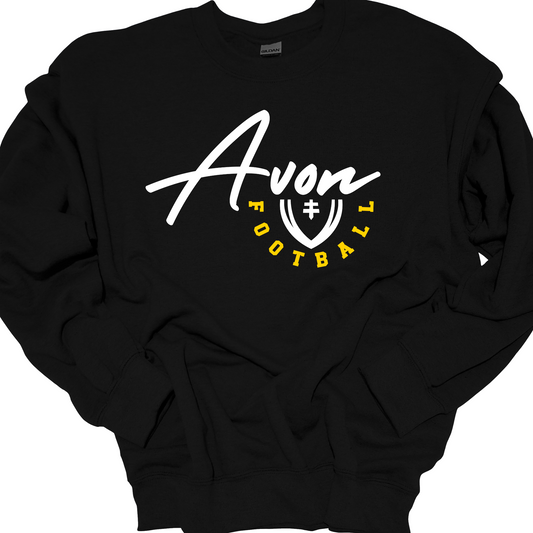 AVON HALF FOOTBALL CREWNECK