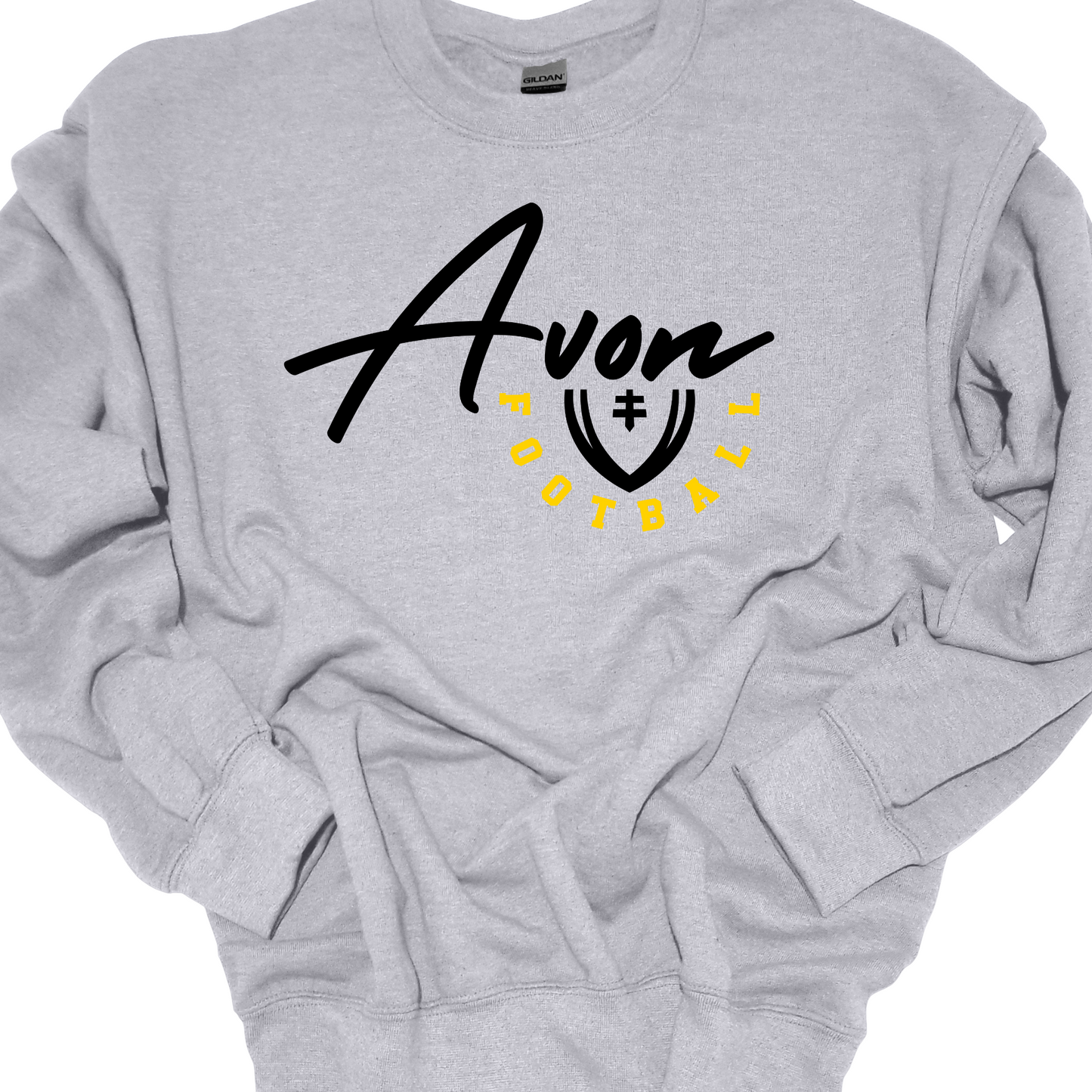 AVON HALF FOOTBALL CREWNECK