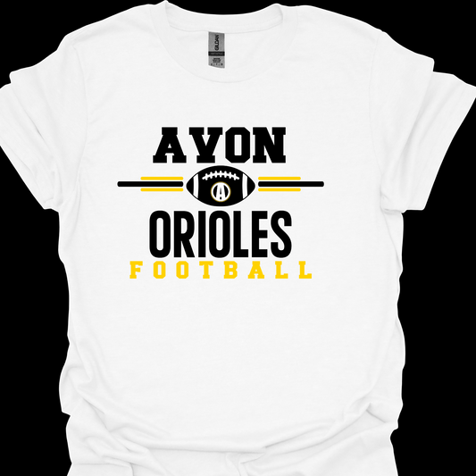 AYS AVON ORIOLES FOOTBALL TSHIRT