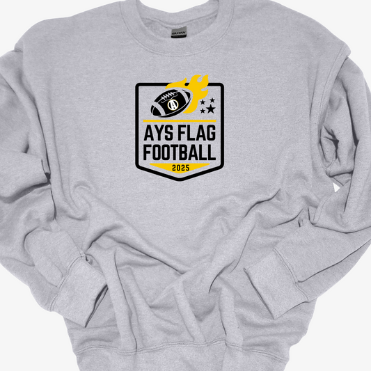 AYS 2025 FLAG FOOTBALL CREWNECK