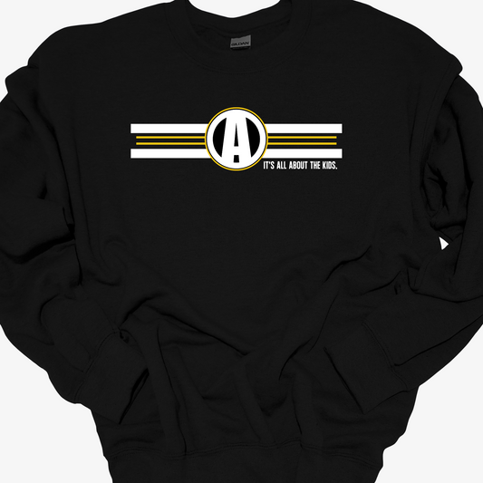 AYS ITS ALL ABOUT THE KIDS CREWNECK