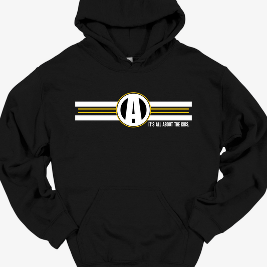 AYS ITS ALL ABOUT THE KIDS HOODIE