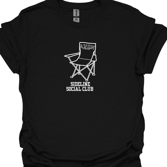 SIDELINE SOCIAL CLUB LAWN CHAIR TSHIRT