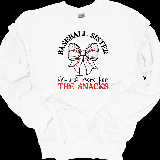 BASEBALL SISTER JHFTS CREWNECK