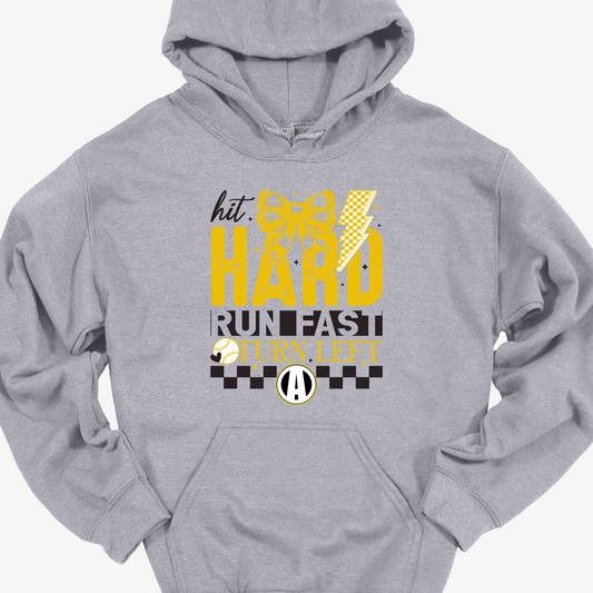 AYS HIT HARD RUN FAST HOODIE