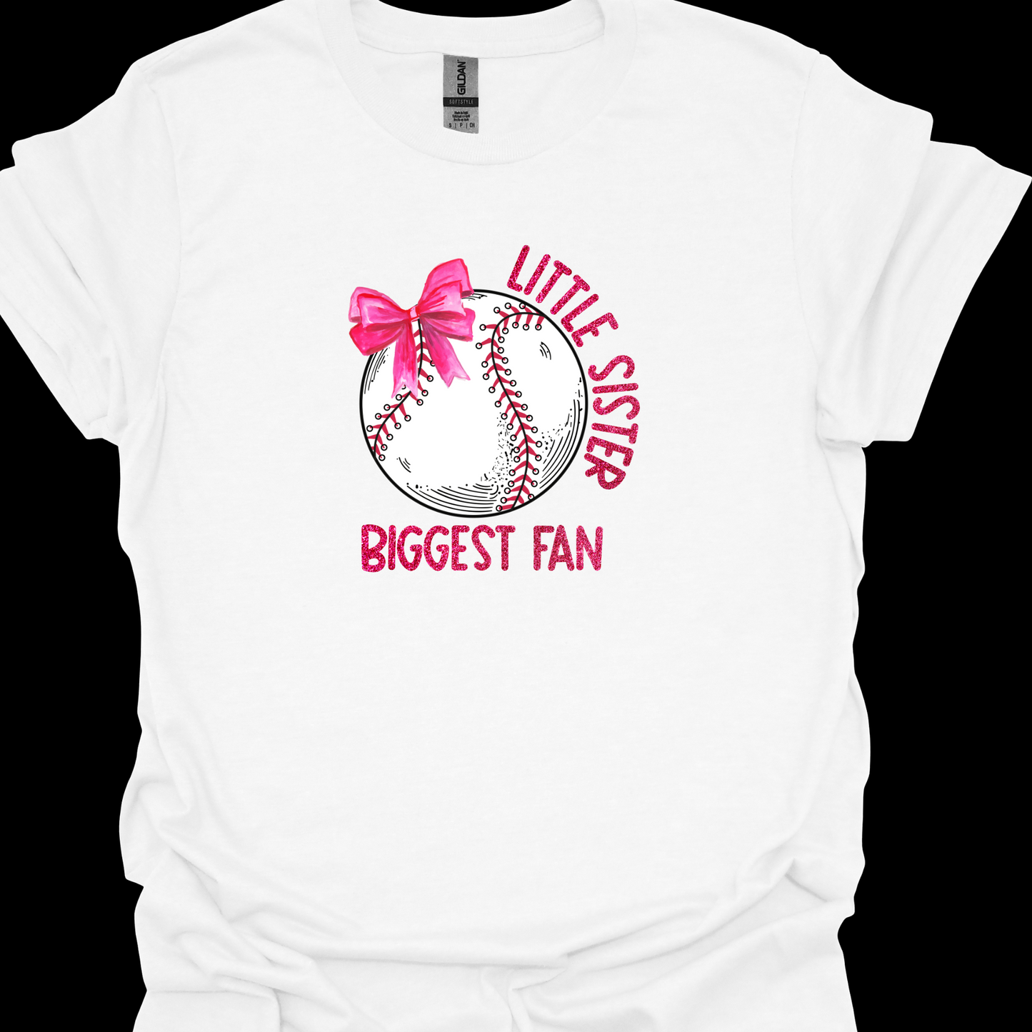 LITTLE SISTER BIGGEST FAN TSHIRT
