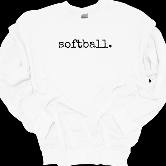 AYS SOFTBALL TYPE CREWNECK