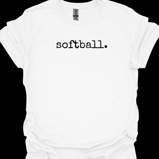 AYS SOFTBALL TYPE TSHIRT