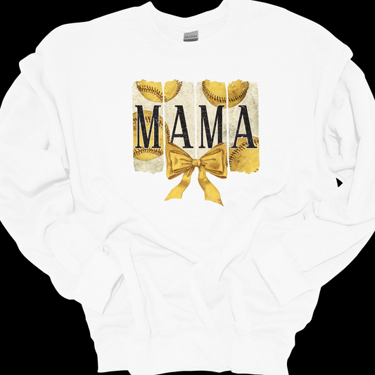 SOFTBALL MAMA CREWNECK