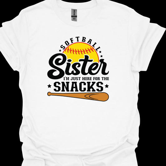 SOFTBALL SISTER HFTS TSHIRT