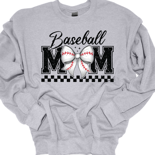 BASEBALL MOM CREWNECK