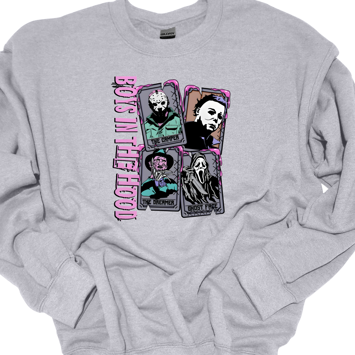 "BOYS IN THE HOOD" CREWNECK