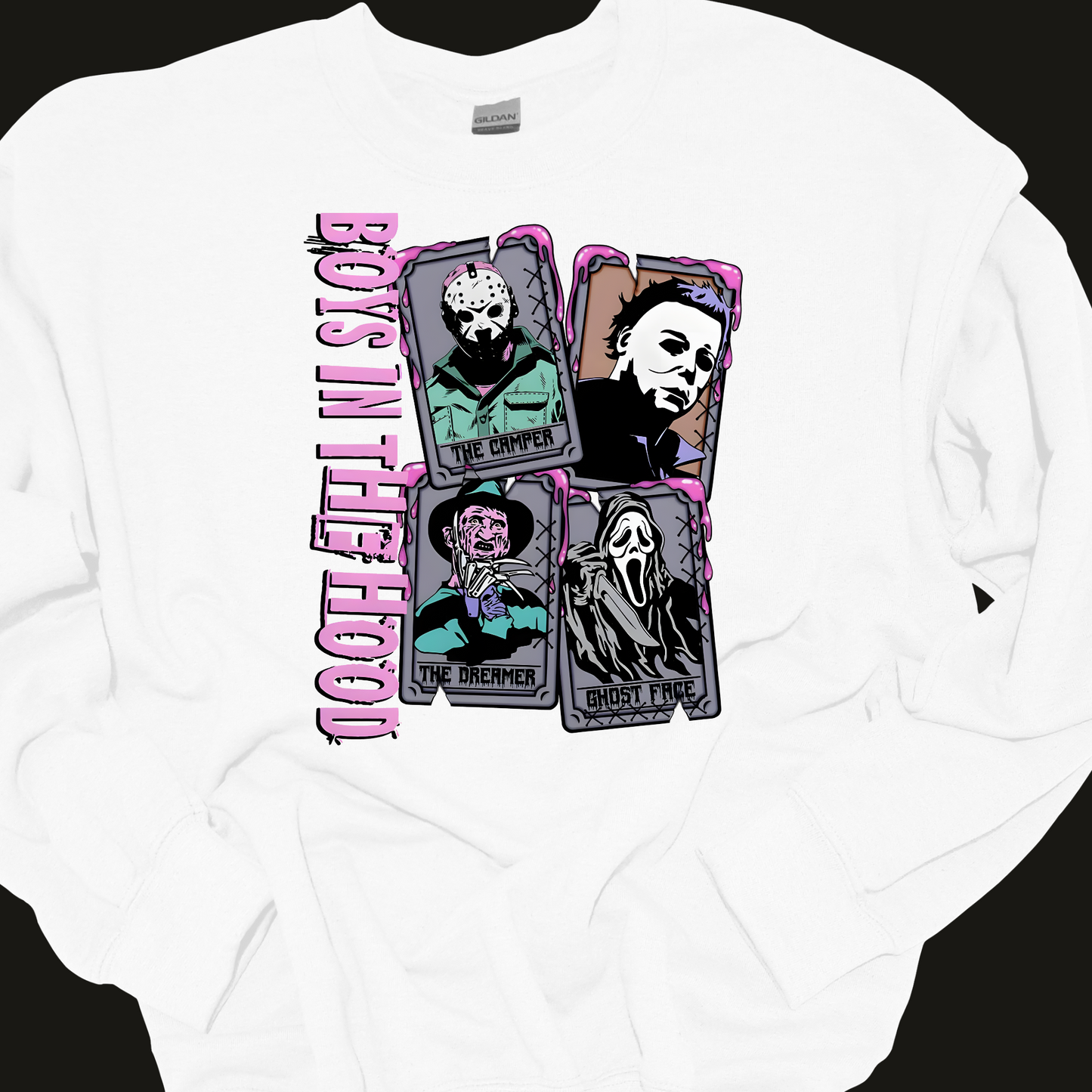 "BOYS IN THE HOOD" CREWNECK