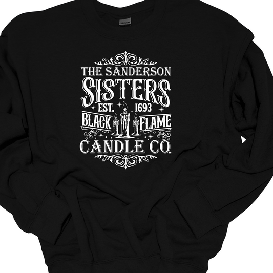 BLACK FLAME CANDLE COMPANY CREWNECK