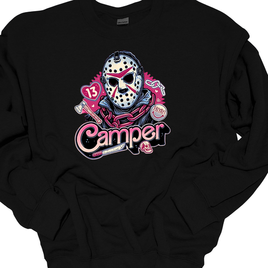 "CAMPER" CREWNECK