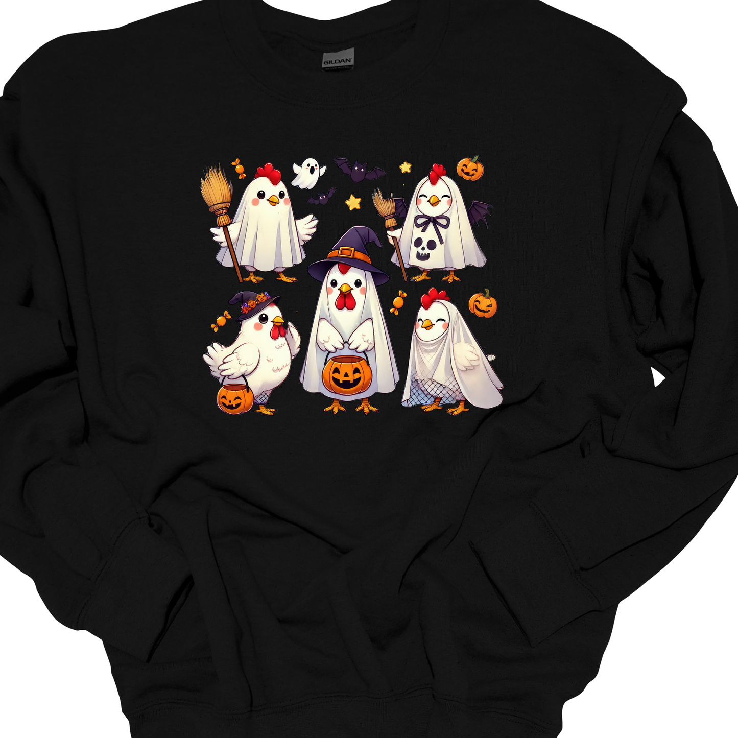 CHICKEN HALLOWEEN CREWNECK