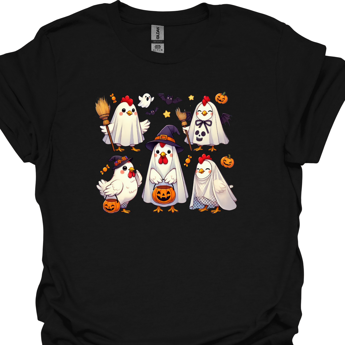 CHICKEN HALLOWEEN TSHIRT