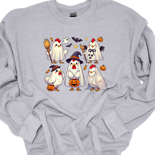 CHICKEN HALLOWEEN CREWNECK