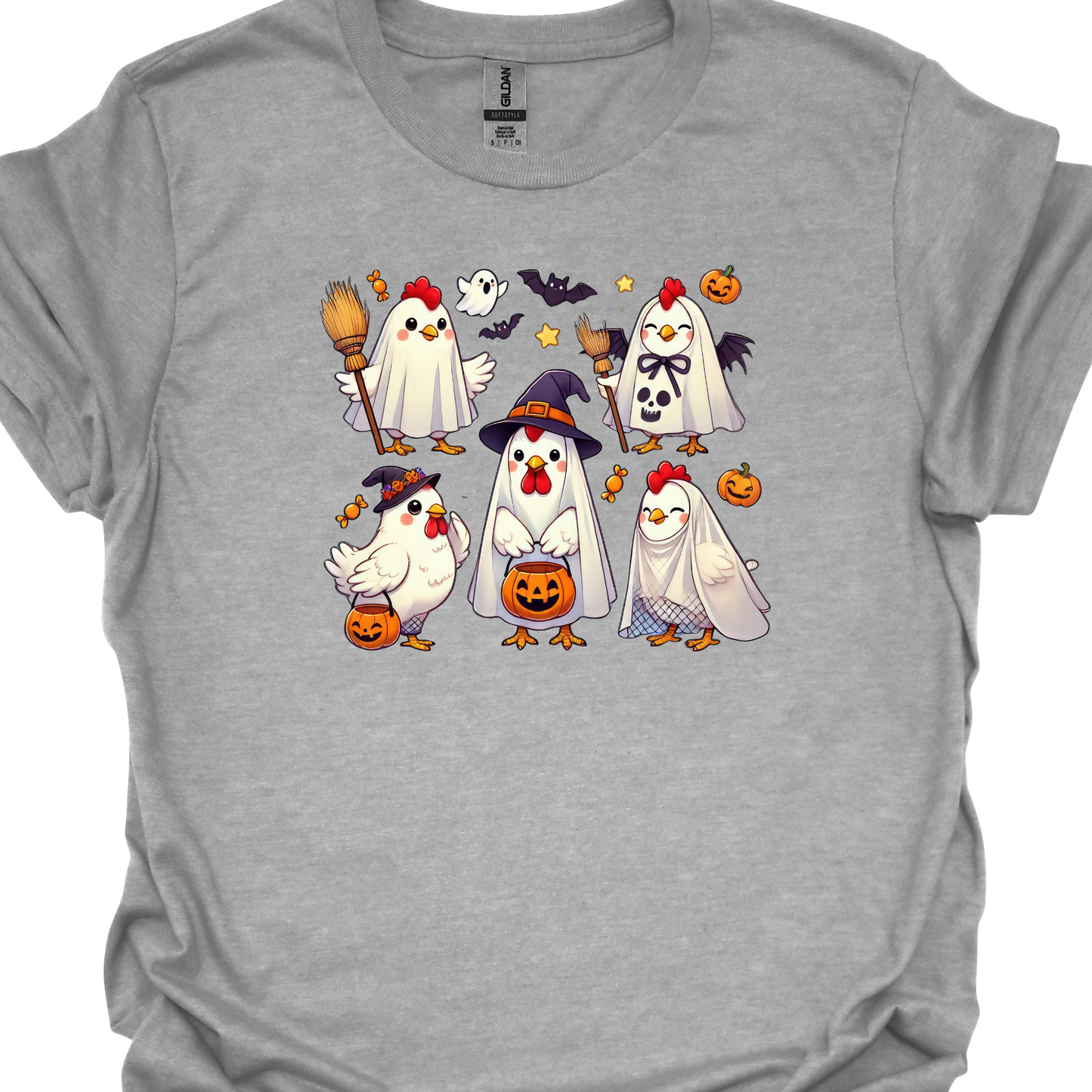 CHICKEN HALLOWEEN TSHIRT