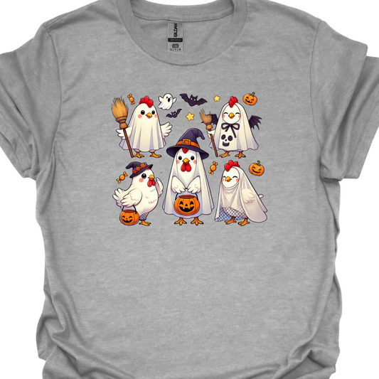 CHICKEN HALLOWEEN TSHIRT