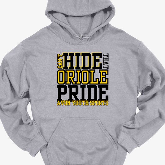 AYS CAN'T HIDE THAT ORIOLE PRIDE HOODIE