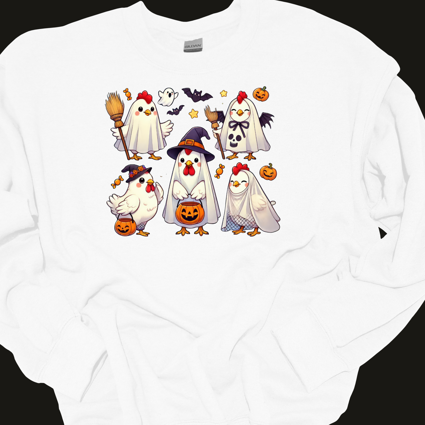 CHICKEN HALLOWEEN CREWNECK