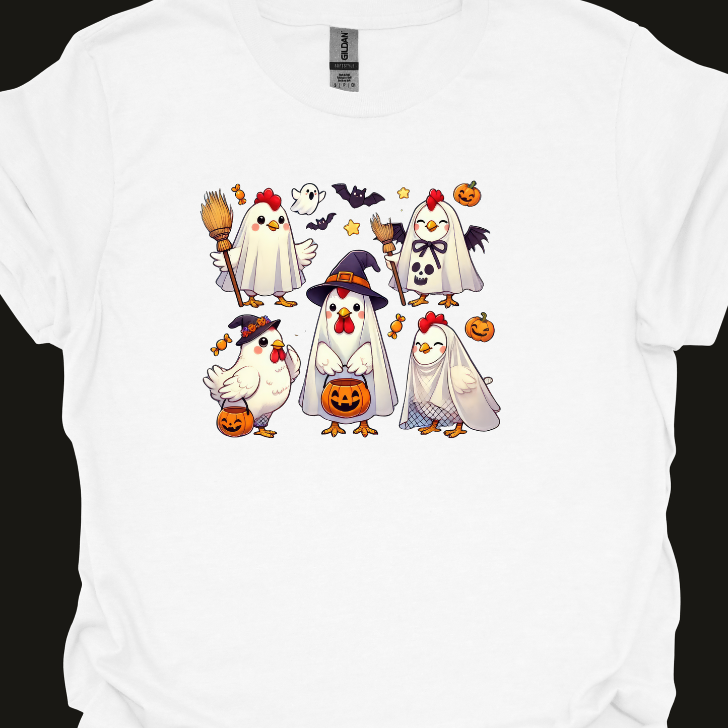 CHICKEN HALLOWEEN TSHIRT