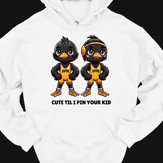 CUTE TIL I PIN YOUR KID HOODIE