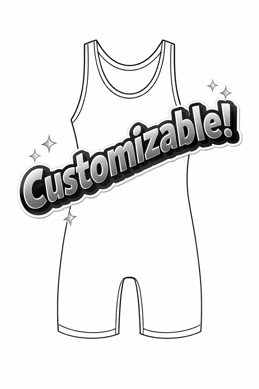 CREATE YOUR OWN WRESTLING SINGLET