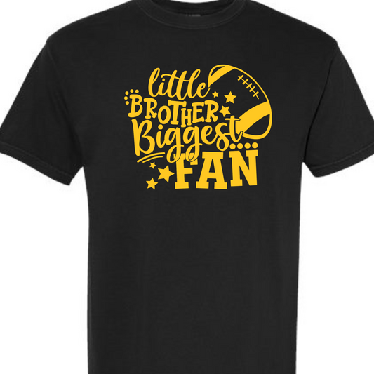 LITTLE BROTHER BIGGEST FAN(FOOTBALL) TSHIRT