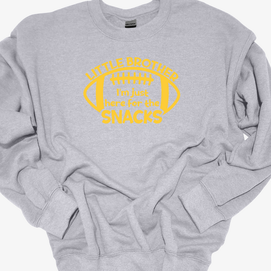 LITTLE BROTHER(FOOTBALL)JHFTS CREWNECK